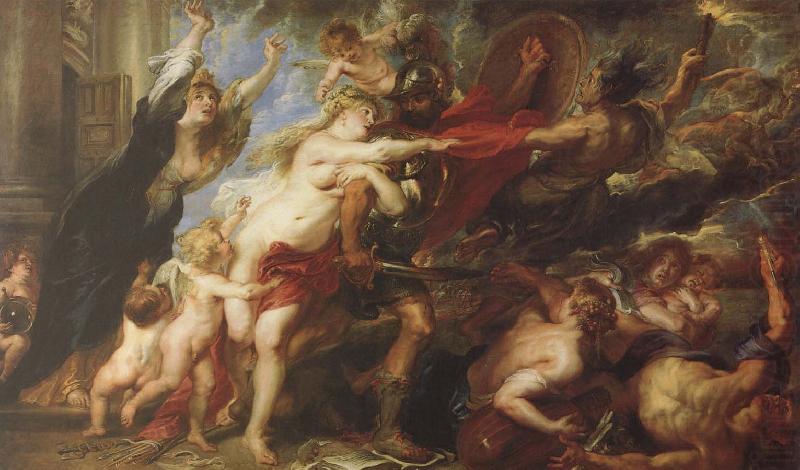 The moral of the outbreak of war, Peter Paul Rubens